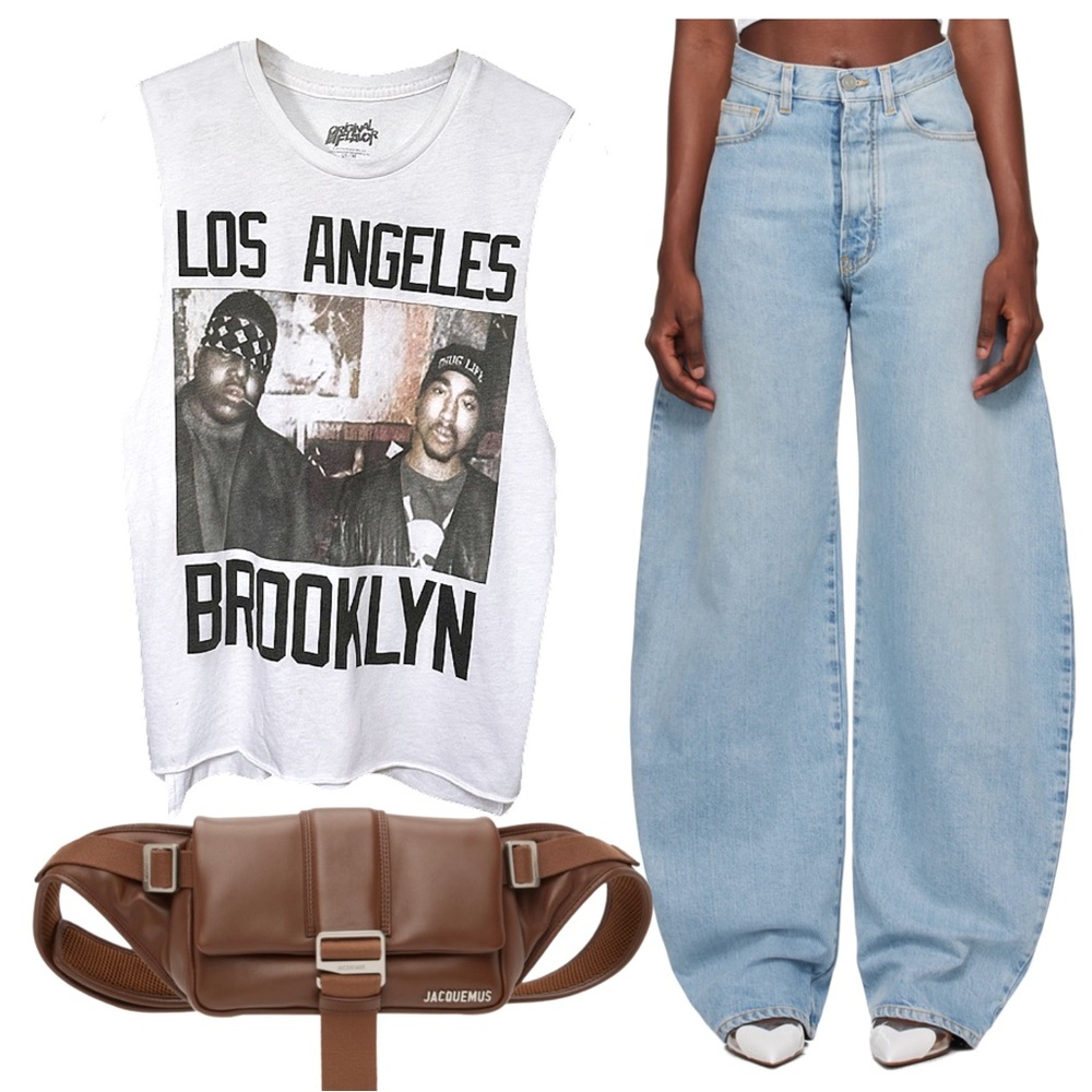 Tupac and Biggie East Coast vs West Coast Tee